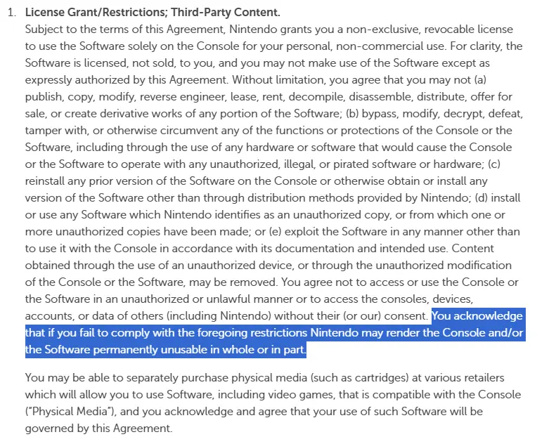 Nintendo Switch 2 Ban Wave: Users Blocked Over Used Games 1 This policy update could be the reason for Nintendo Switch 2 ban wave. (Image Source: Nintendo)