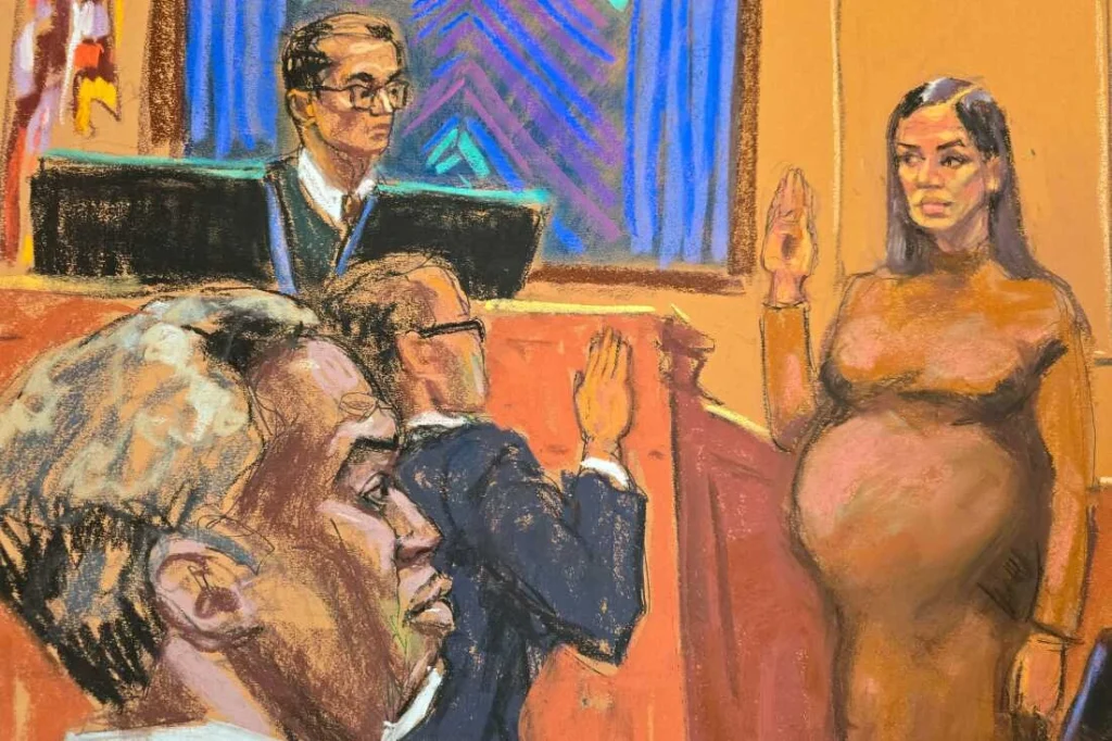 Cassie Ventura testified on Tuesday, May 13, in the Diddy trial. (Image Credit: Jane Rosenberg / Reuters)