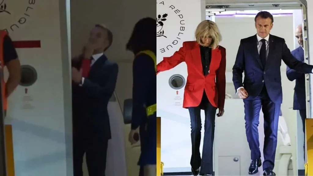 French President Macron Seemingly been Slapped During Visit to Vietnam.