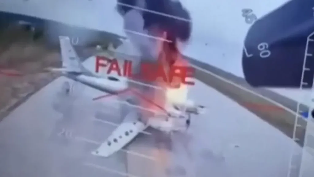 Ukraine’s Covert Drone Blitz Destroys Over 40 Russian Bombers in Deep-Strike Operation.