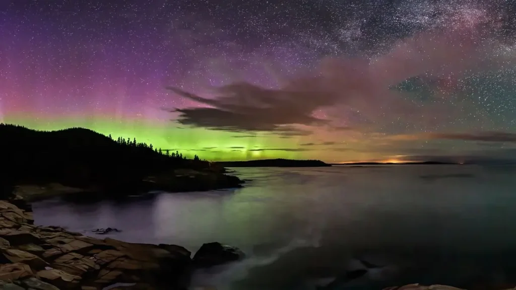 🔭 Northern Lights Tonight: 15 U.S. States May See Aurora Borealis Map & Forecast. (Credit: Getty Images)