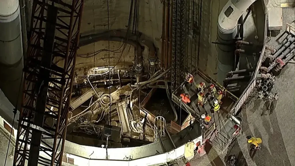 Wilmington Tunnel Collapse incident in Los Angeles: All 31 Workers Are Now Rescued.