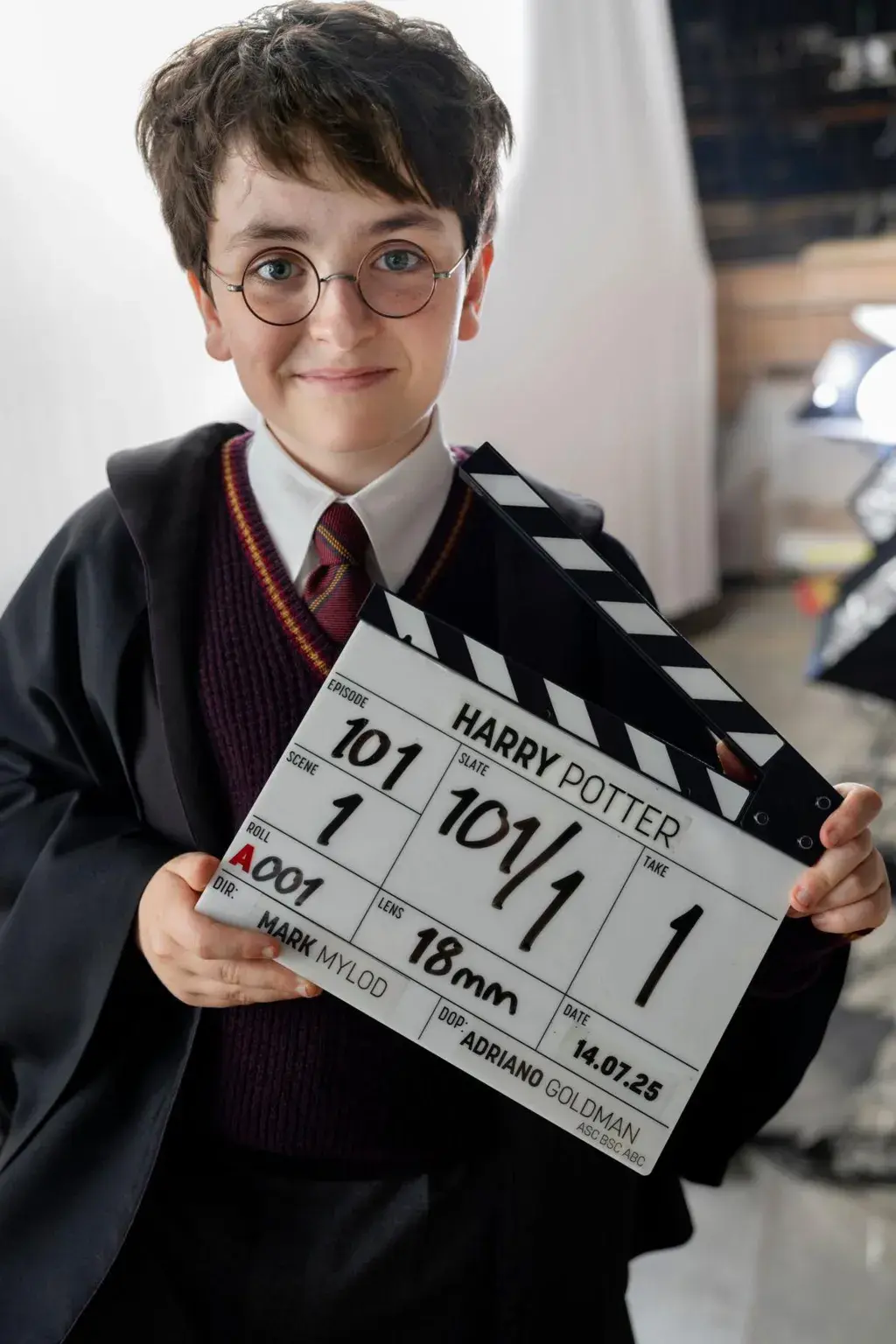 First look at HBO’s Harry Potter Series Reboot 1 First look at the young Scottish actor Dominic McLaughlin as "The Boy Who Lived" in the new HBO's Harry Potter series. (Image Credit: Aidan Monaghan/HBO)
