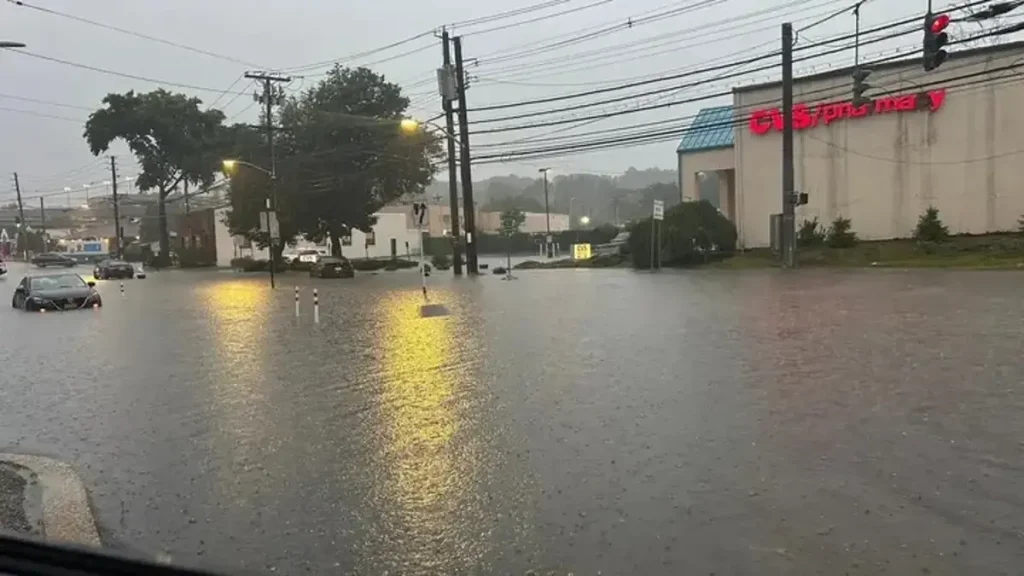State of Emergency declared in New Jersey flash flooding due historic heavy rain.