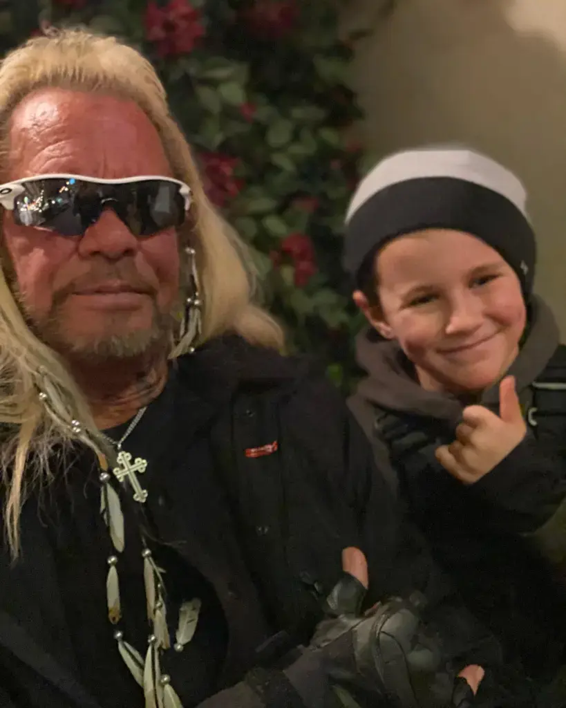 Dog the Bounty Hunter's Grandson Killed in Accidental Shooting 2 Dog the Bounty Hunter with his 13-year-old stepgrandson. (Image Source: Instagram @franciedogchapman)