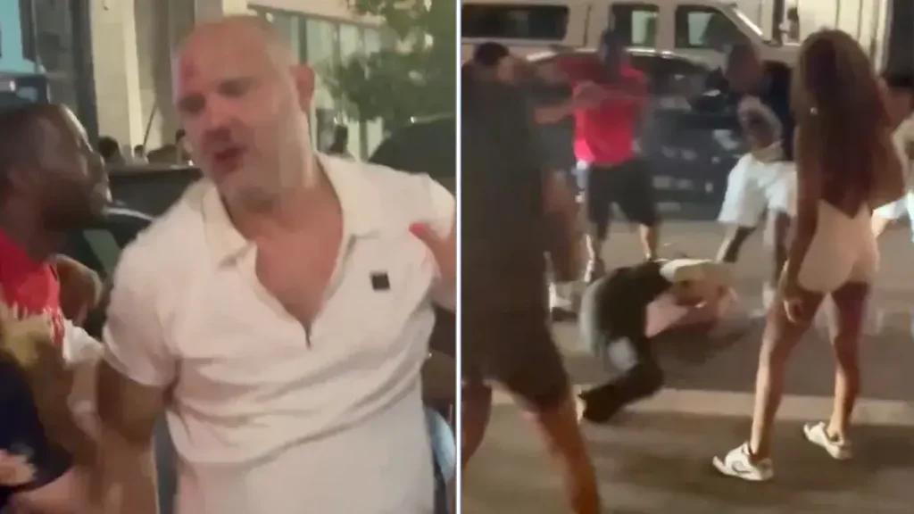 Video Capture of Cincinnati Brawl Sparks Investigation — 5 Charged in Downtown Brutal Violence. (Image Source: AP)