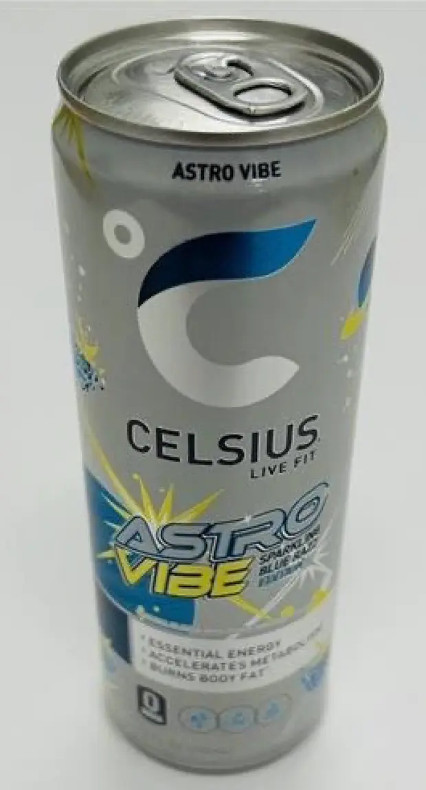 Celsius Recall: Vodka Seltzer Cans Misbranded as Energy Drinks 1 The recalled Celsius labeled can. (Image Credit: FDA)